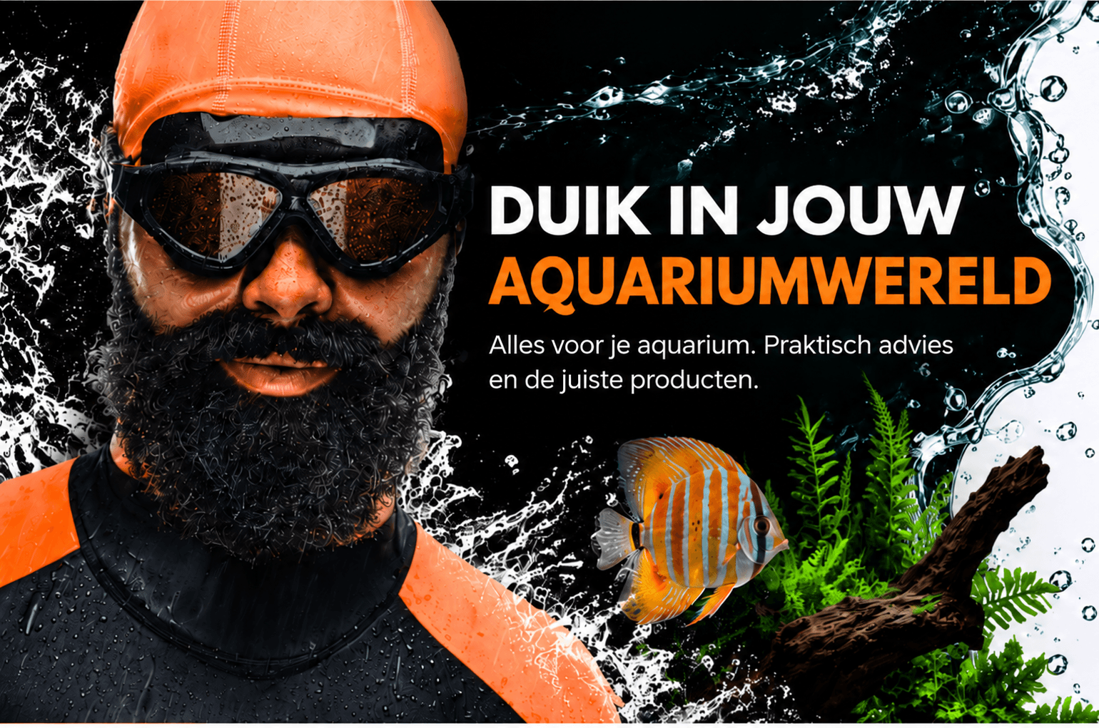 Duik in jouw aquariumwereld — alles voor je aquarium, met advies van échte aquarianen
